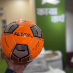 Kaya sports Handstiched futsal ball orange